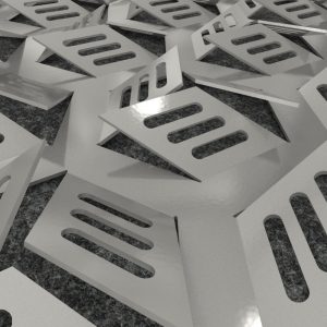 3D Artform Perforated Metal Designs - 3D Cubes