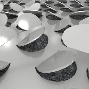 3D Artform Perforated Metal Designs - 3D Pebbles