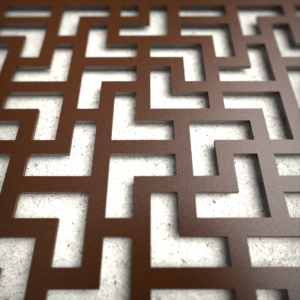 Metrix 2D Standard Perforation - Labyrinth 52%