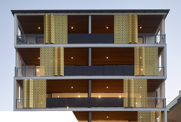 Picture Perforation Projects by Metrix Group - Brick Lane Apartments QLD