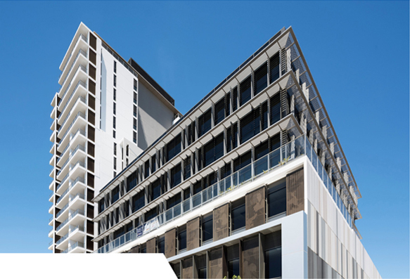 Picture Perforation Projects by Metrix Group - Pinnacle Apartments Sth Perth WA