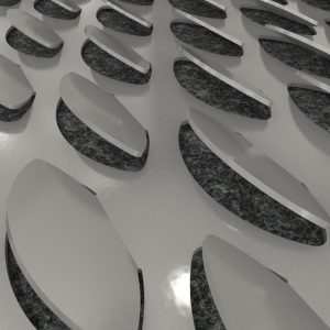 3D Artform Perforated Metal Designs - 3D Eclipse