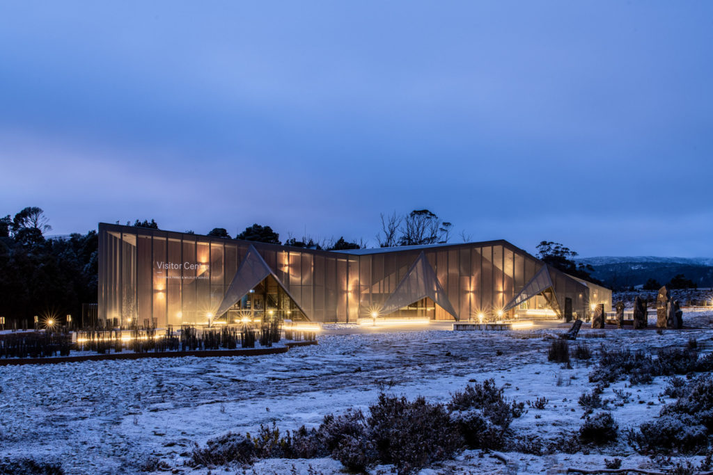 Cradle Mountain Visitor Perforated Metal