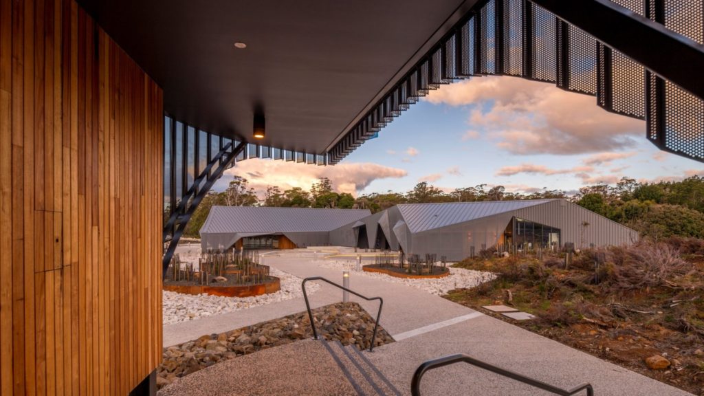 cradle mountain Gateway Perforated Metal