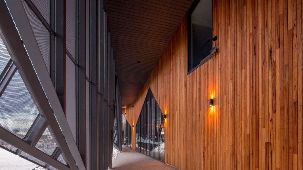 cradle mountain Gateway Perforated Metal