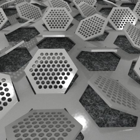 3D Artform - Metrix 3D Hexagons